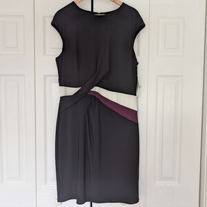 Black Sleeveless Dress - Lauren Ralph Lauren Sz 16